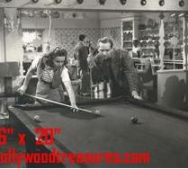 Billiards Collection Deanna Durbin Playing Pool