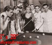 Marlene Dietrich Shooting Pool #2