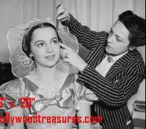 Olivia DeHavilland Gone with the Wind Hair Salon Decor