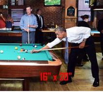 President Obama #6 Playing Pool