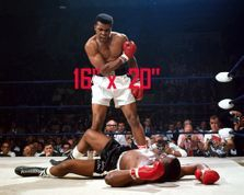 Muhammed Ali-Cassius Clay vs Sonny Liston Boxing Heavyweight Title