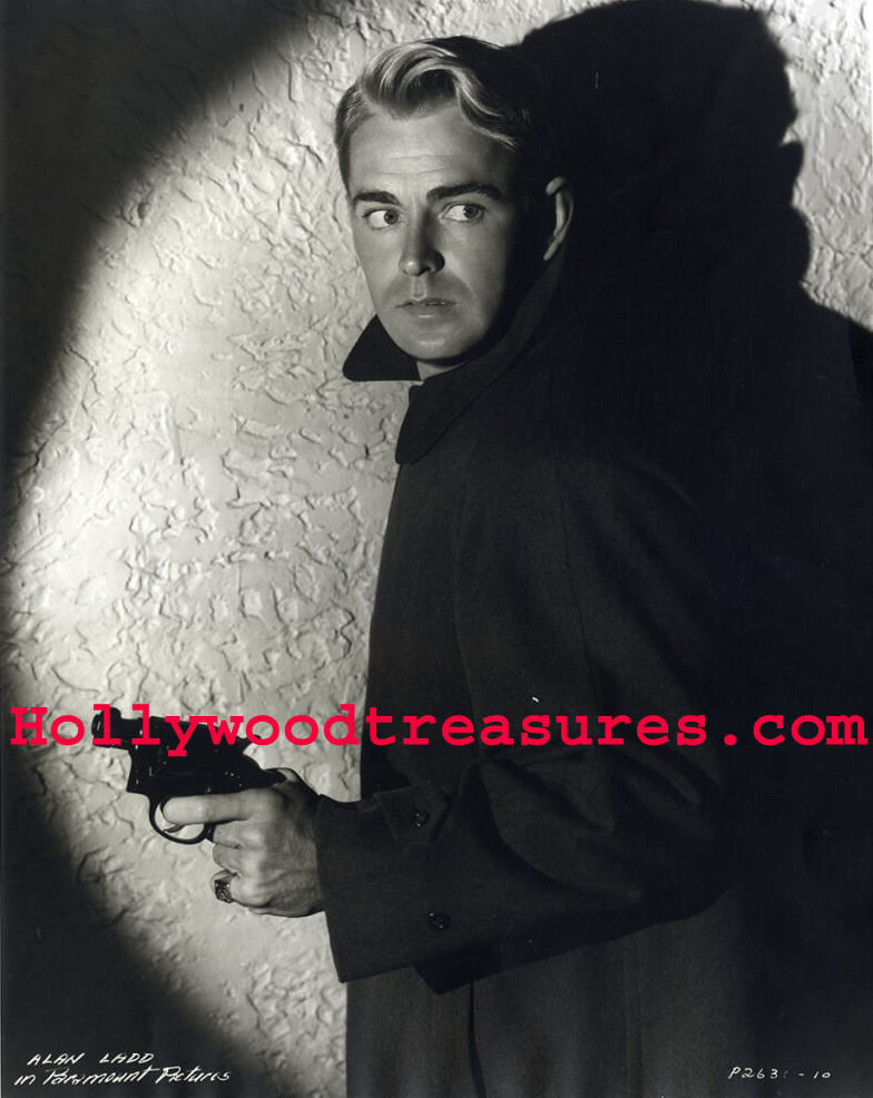 Alan Ladd~This Gun For Hire~Film Noir Classic~Entertainment Room Decor~Photo~Poster