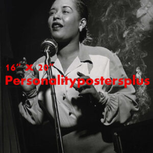 Billy Holiday~Jazz~Musical Icon~Black Int~Photo~Poster