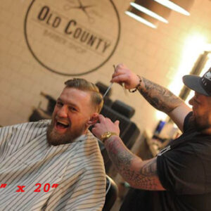 Conor McGregor~Barber~Rockabilly~UFC~Boxing~Haircut~Salon~Decor
