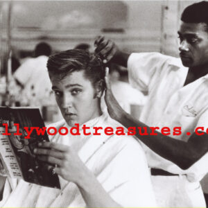 Elvis Presley~Haircut~Barber~Rockabilly~Hair Salon~Decor