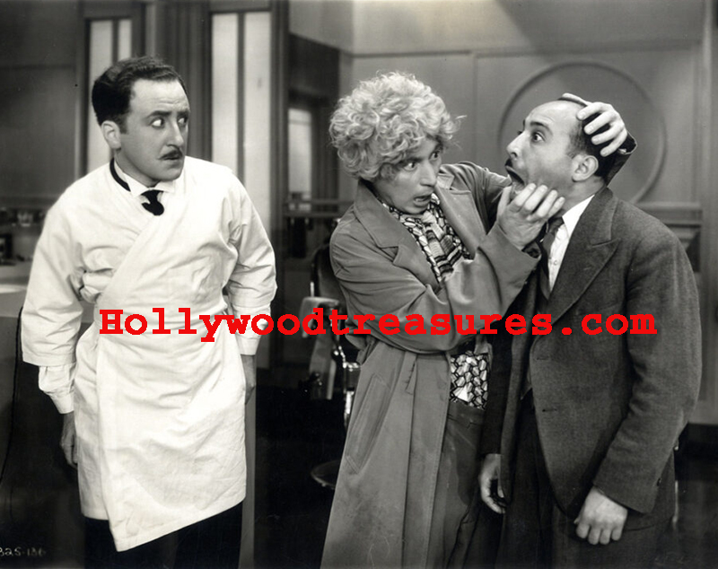 Marx Brothers~Harpo~Monkey Business~Hair Salon~Spa~Barber~Photo~Decor~Poster