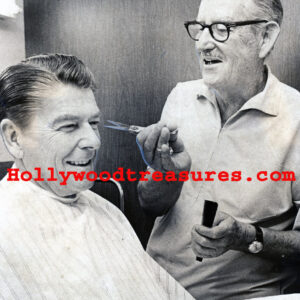 Ronald Reagan~President~Governor~Barber~Hair Cut~Hair Salon~Photo~Poster ~Decor
