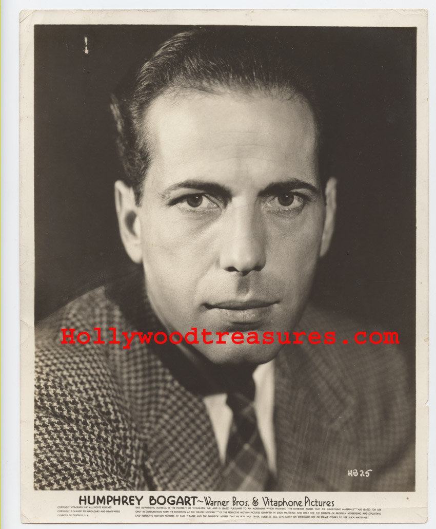 Humphrey Bogart~Vintage Portrait-Original Release -Rare~Photo