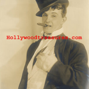 Cigar Chomping Stud~1912~Smoking his Cuban~Photo~Poster