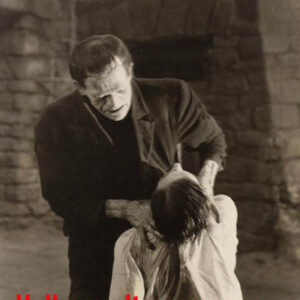 Frankenstein~Boris Karloff~Horror~Personality Poster~#10