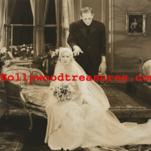 Frankenstein~Karloff~Mae Clark~Horror~Bride~Reaching Scene~Photo~Poster