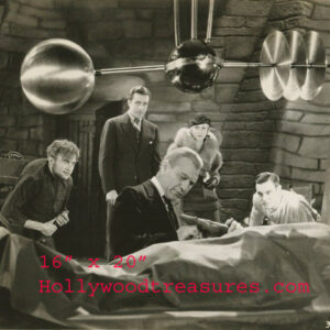 Frankenstein~Boris Karloff~Horror~Personality Poster~Group