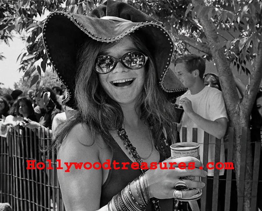 Janis Joplin~Photo~Poster~Pabst~PBR~Beer~Entertainment Room Decor