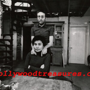 John Lennon~Yoko Ono~Candid~Beatles Int~8"x11" Photo