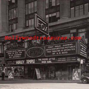 Shirley Temple~Pool Little Rich Girl~Marquee~Poster~Photo