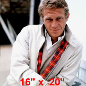 Steve McQueen~Color~King of Cool~Fashion~#11~Poster~Photo