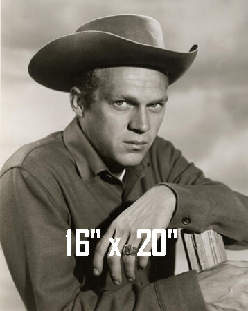 Steve McQueen~Wanted Dead or Alive~TV Show~Poster~Photo