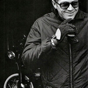 Steve McQueen~Triumph~Photo~#7~Motorcycle~Poster