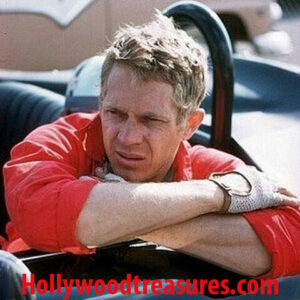 Steve McQueen~~Jaguar~Photo~#8~Color~Poster