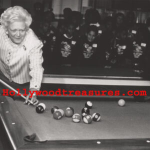 Barbara Bush~Playing Pool~Shooting Pool~1st Lady~Billiards~Photo~Decor