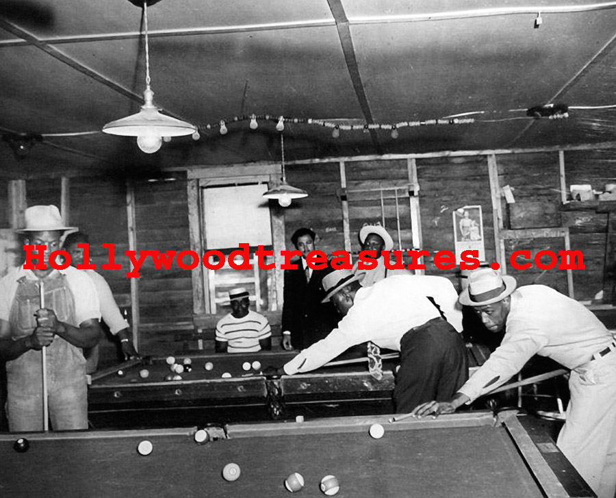 Pool Hall~Black Int~BLM~Photo~#20~Playing Billiards~Shooting Pool