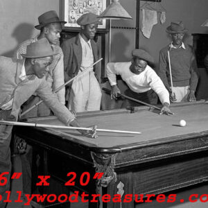 Pool Hall~Black Int~BLM~Photo~Playing Billiards~Shooting Pool