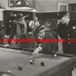 Blondie~Dagwood~Cops~Arthur Lake~Playing Pool~Playing Billiards~Poster~Photo