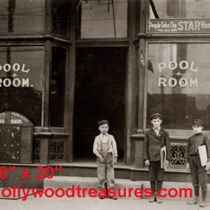Shooting Pool~Pool~Pool Hall~News~#4~ Boys~Billiards~Poster~Photo