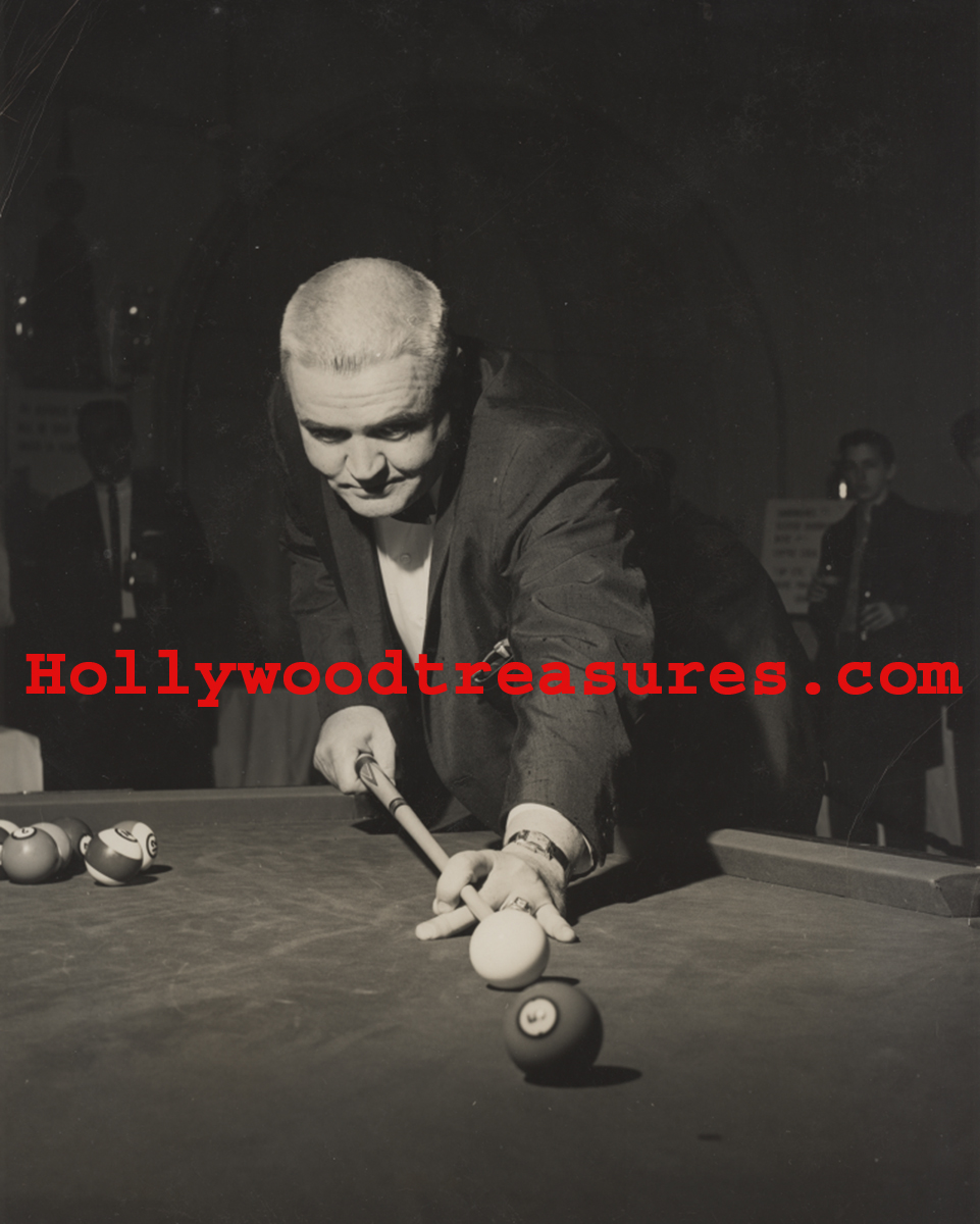 James "Cowboy" Jimmy Moore~Playing Pool~Billiards~Photo~Champion~Poster