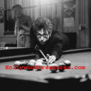 Bob Dylan~Billiards~#2~Pool Hall~Decor~Entertainment Room~Shooting Pool~Playing Pool~Photo