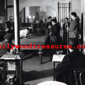 Another Saturday Night~Billiards~Playing Pool~Shooting Pool~Poster~Photo~European Pub~16" x 20"