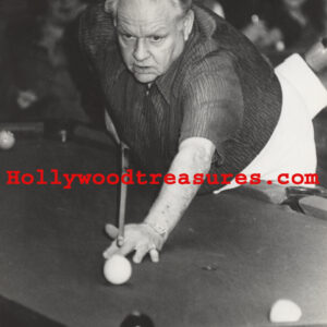 Minnesota Fats~Rudolf Wanderone~Pool Hustler~Playing Pool~Billiards~#10~Photo~Poster