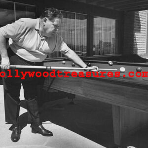 Minnesota Fats~Rudolf Wanderone~Playing Pool~Hustler~#15~Billiards~Shooting Pool~Photo