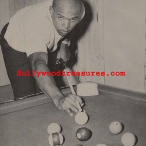 Gale Sayers~Black int~Chicago Bears Great~HOF~Pool Poster~Playing Pool~Billiards~Poster~Photo