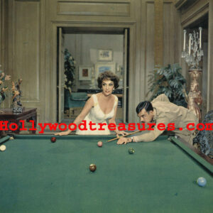 Gina Lollabrigita~Playing Pool~Billiards~Shooting Pool~Poster~Photo
