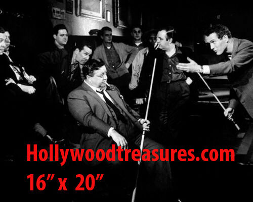 Paul Newman~Hustler~Billiards~#9~Shooting Pool~Playing Pool~Photo~Poster