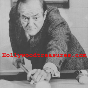 Hubert Humphrey~Democratic Presidential Hopeful~ Playing Pool~Billiards~Photo