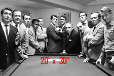 Frank Sinatra~Ratpack~Pool Poster~Billiards~Dean Martin~#8
