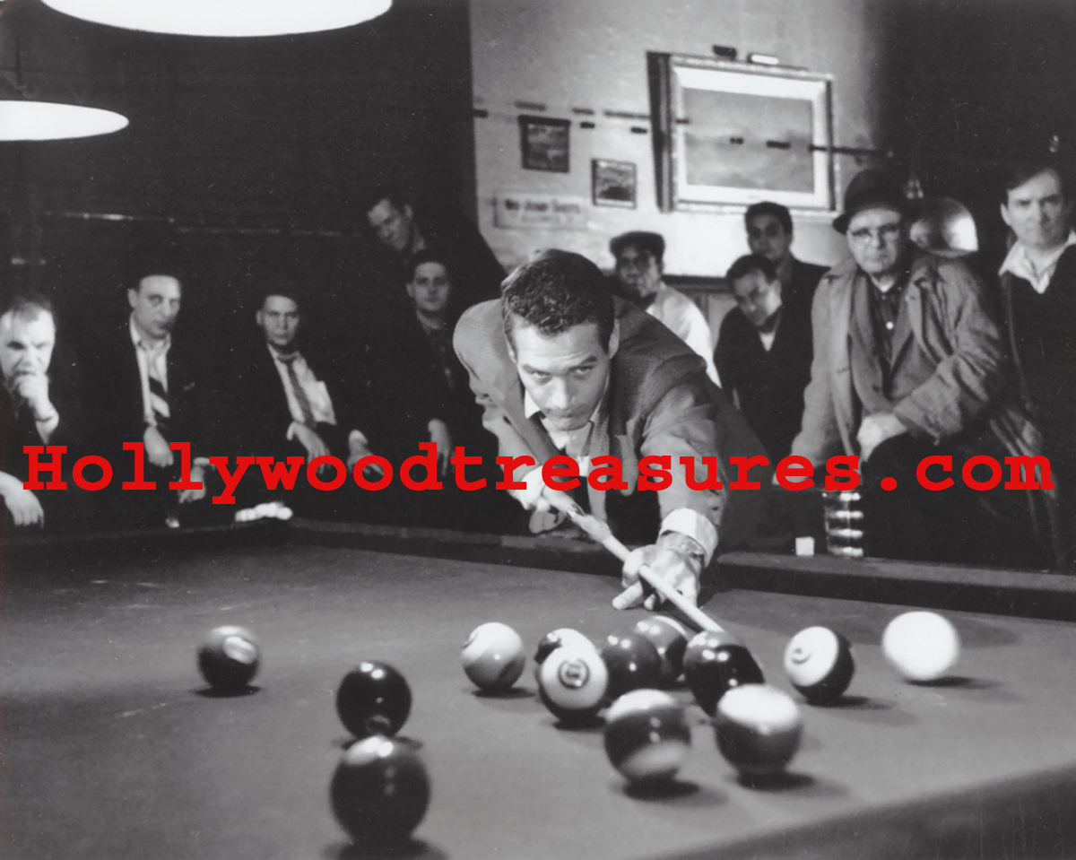 Paul Newman~The Hustler~Playing Pool~Billiards~Photo~Decor