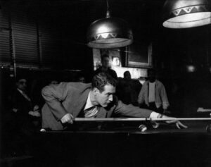 Hustler~Paul Newman~Playing Pool~Photo Poster