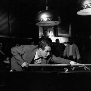 Hustler~Paul Newman~Playing Pool~Photo Poster