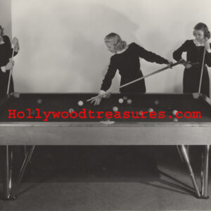 Beautiful Women~1930's~Entertainment Room Decor~Pool Room~Pool Hall~Shooting Pool~Playing Pool~Billiards~Poster~ Photo