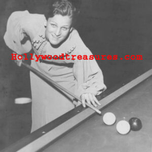 Babe Didrikson~Billiards~Playing Pool~Gay Icon~Olympic Champion~LPGA~Lesbian Interest~Playing Billiards~Decor~Shooting Pool ~ Poster~Photo