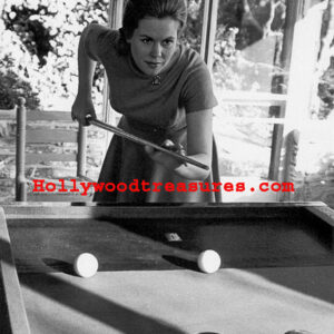Elizabeth Montgomery~Playing Pool~Bewitched~Playing Billiards~Poster~Photo