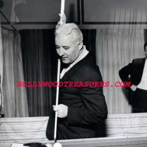 Willie Mosconi~Brunswick~Billiards~#9~Shooting Pool~Playing Pool~Photo
