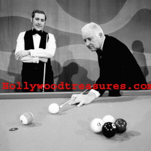 Willie Mosconi~Brunswick~Playing Pool~Champion~Billiards~Shooting Pool~#5~Photo
