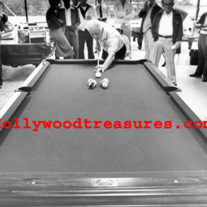 Willie Mosconi~Brunswick~Billiards~#20~Shooting Pool~Playing Pool~Photo