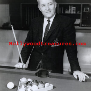 Willie Mosconi~Brunswick~Pool Champion~Playing Pool~Billiards~Decor~Photo~Poster