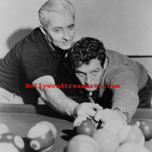 The Hustler~Willie Mosconi~Paul Newman~Billiards~Shooting Pool~Playing Pool~Photo~Poster