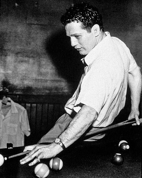 Paul Newman~Hustler~Billiards~#7~Shooting Pool~Playing Pool~Photo~Poster